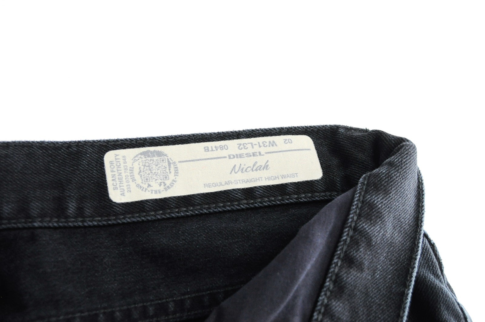 RALPH LAUREN moteriškos kelnės W27 baltos su atlenkiamu diržu, aukštu juosmeniu, klostuotos 