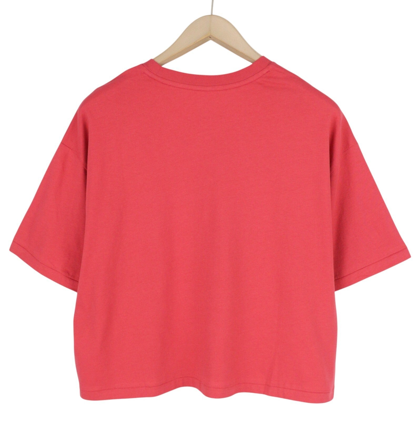 RALPH LAUREN moteriški marškinėliai XL dydžio, raudoni, trumpomis rankovėmis, apvalia apykakle, trikotažinis tamprus audinys