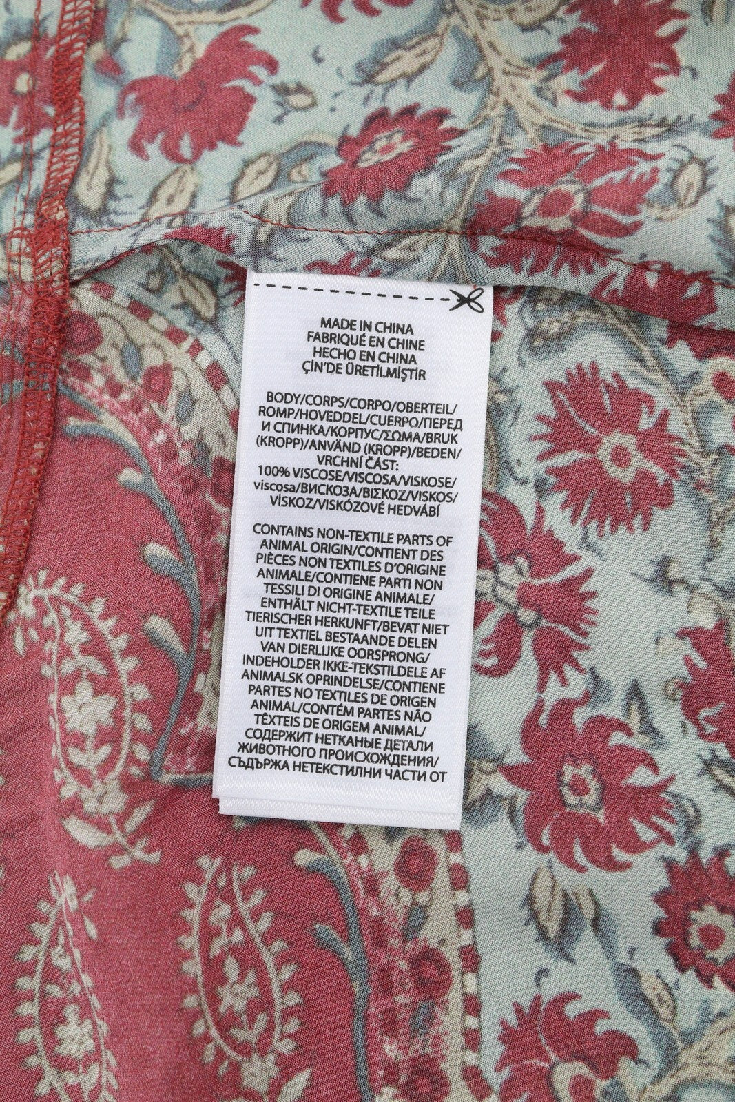 RALPH LAUREN moteriška palaidinė XL dydžio ilgomis rankovėmis, gėlėto rašto, krepinis apsiaustas RRP339 