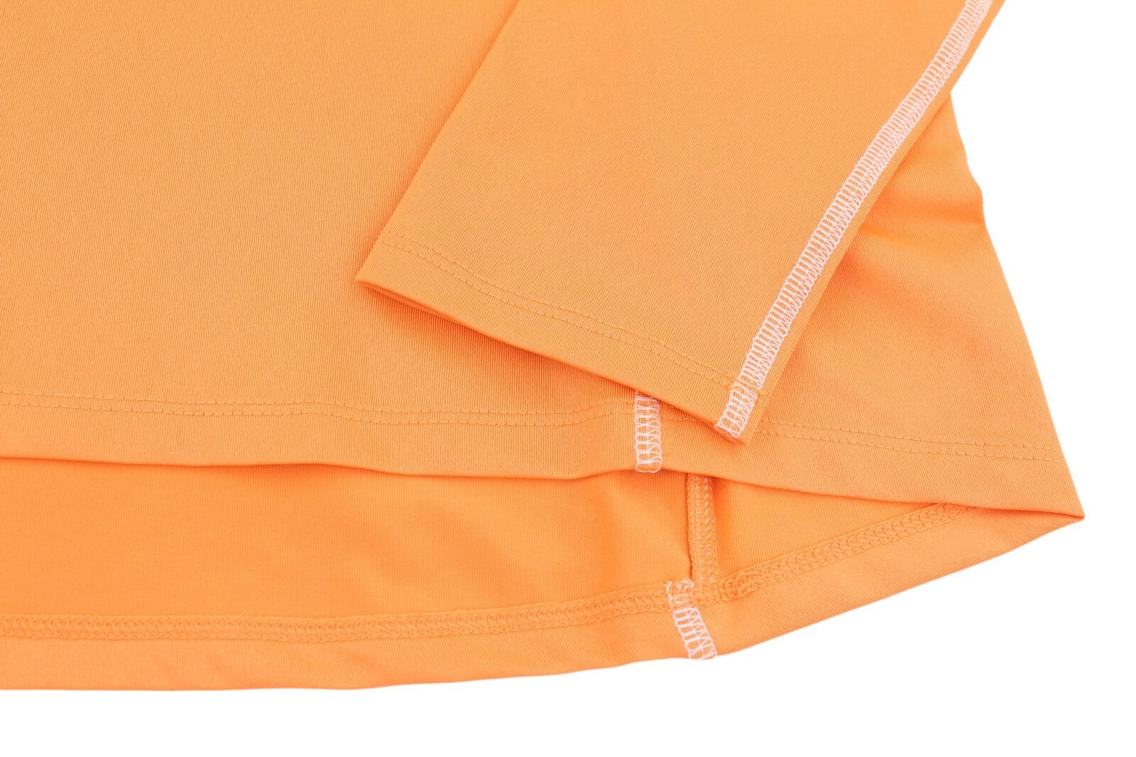 RLX RALPH LAUREN golfo moteriškas džemperis M oranžinis megztinis su puse užtrauktuko apykakle 