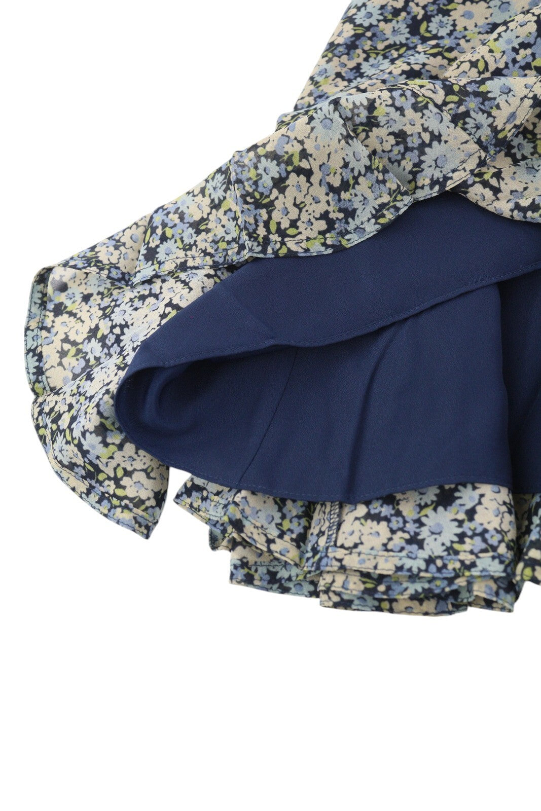 RALPH LAUREN moteriška suknelė XS dydžio, trumpomis rankovėmis, gėlėta, apvyniojama, mini stiliaus, rekomenduojama kaina – 390 € 