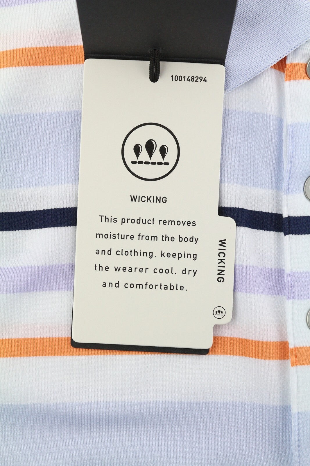 RLX RALPH LAUREN golfo moteriški marškinėliai L dydžio, įvairiaspalviai, dryžuoti trumpomis rankovėmis.