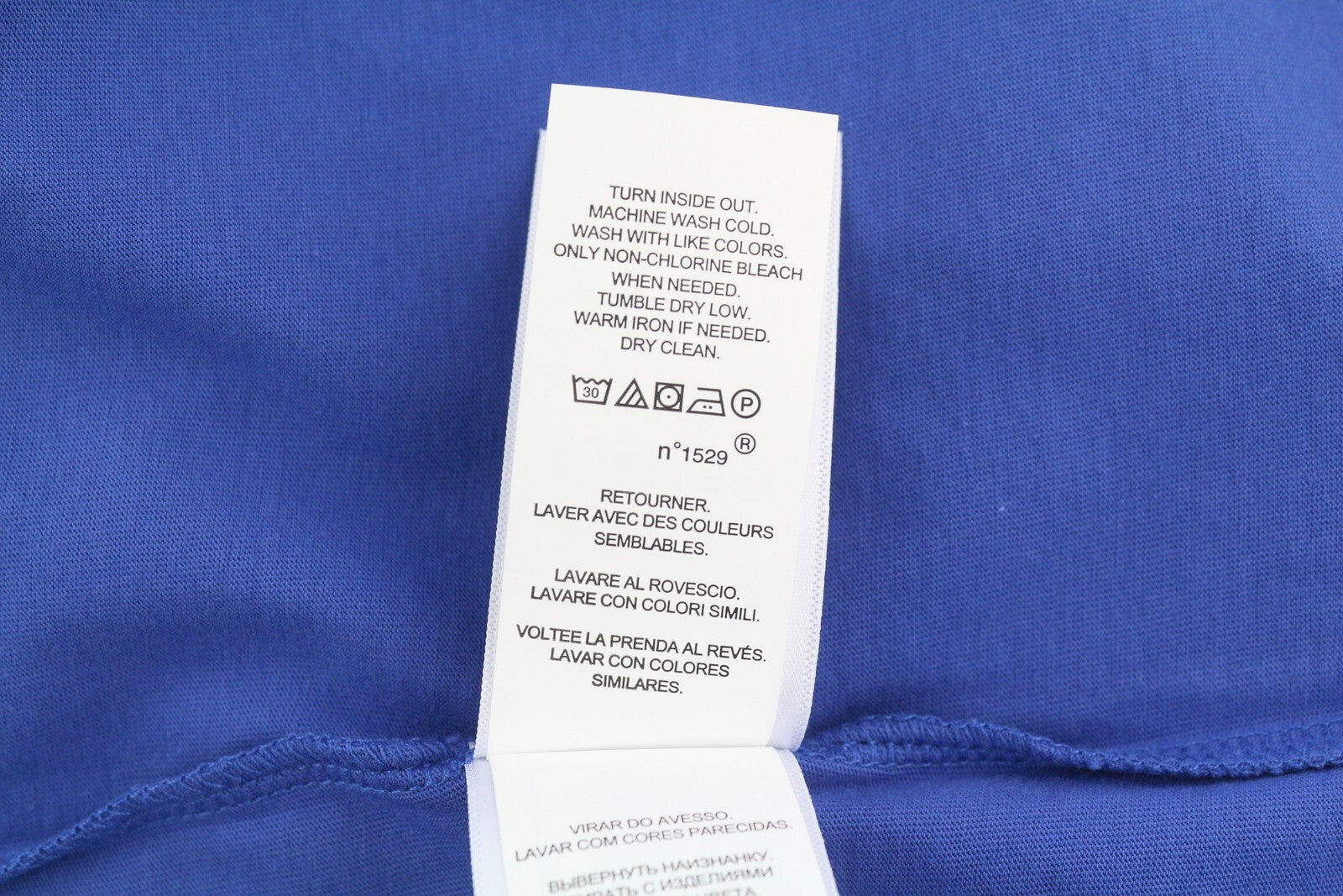 RALPH LAUREN moteriški marškinėliai L dydžio mėlyni trumpomis rankovėmis apvalios iškirptės trikotažo laisvalaikio stiliaus