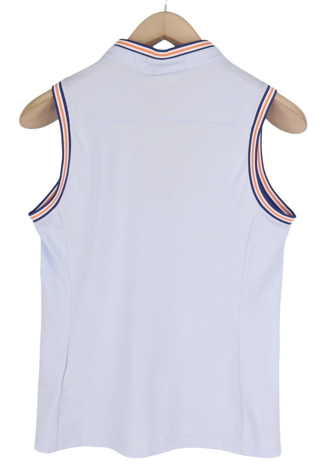 RLX RALPH LAUREN golfo moteriški marškinėliai S mėlyni be rankovių, V formos iškirpte, pritaikyti, RRP 125 € 