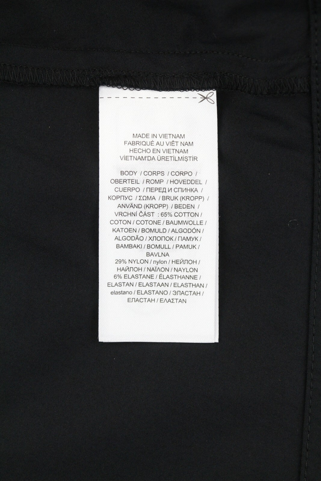 LAUREN RALPH LAUREN Finnbarr moteriška suknelė, juoda, trumpomis rankovėmis, sagomis, midi. 