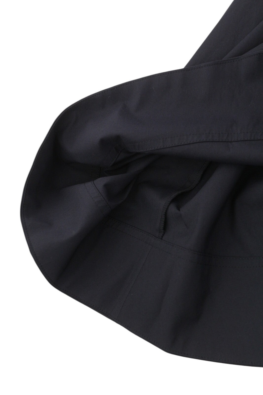 LAUREN RALPH LAUREN Finnbarr moteriška suknelė, juoda, trumpomis rankovėmis, sagomis, midi. 