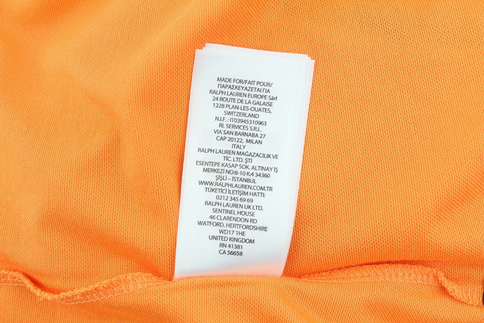 RLX RALPH LAUREN golfo moteriški marškinėliai XS dydžio oranžiniai trumpomis rankovėmis su neperšlampamu audiniu RRP 140 € 