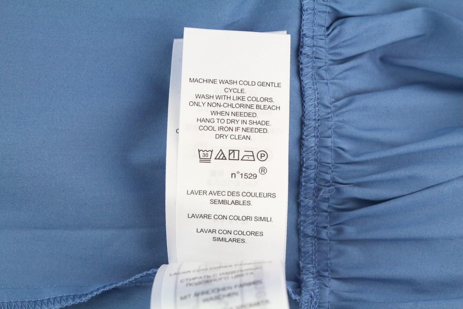 LAUREN RALPH LAUREN moteriška suknelė S mėlyna be rankovių su raišteliais priekyje, kelių lygių, rekomenduojama kaina – 185 € 