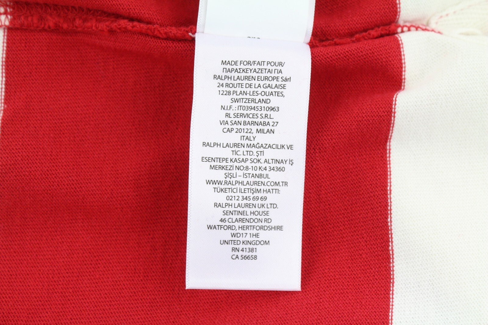 RALPH LAUREN moteriškas megztinis 2XL dryžuotas raudonas regbio marškinėliai polo megztinis