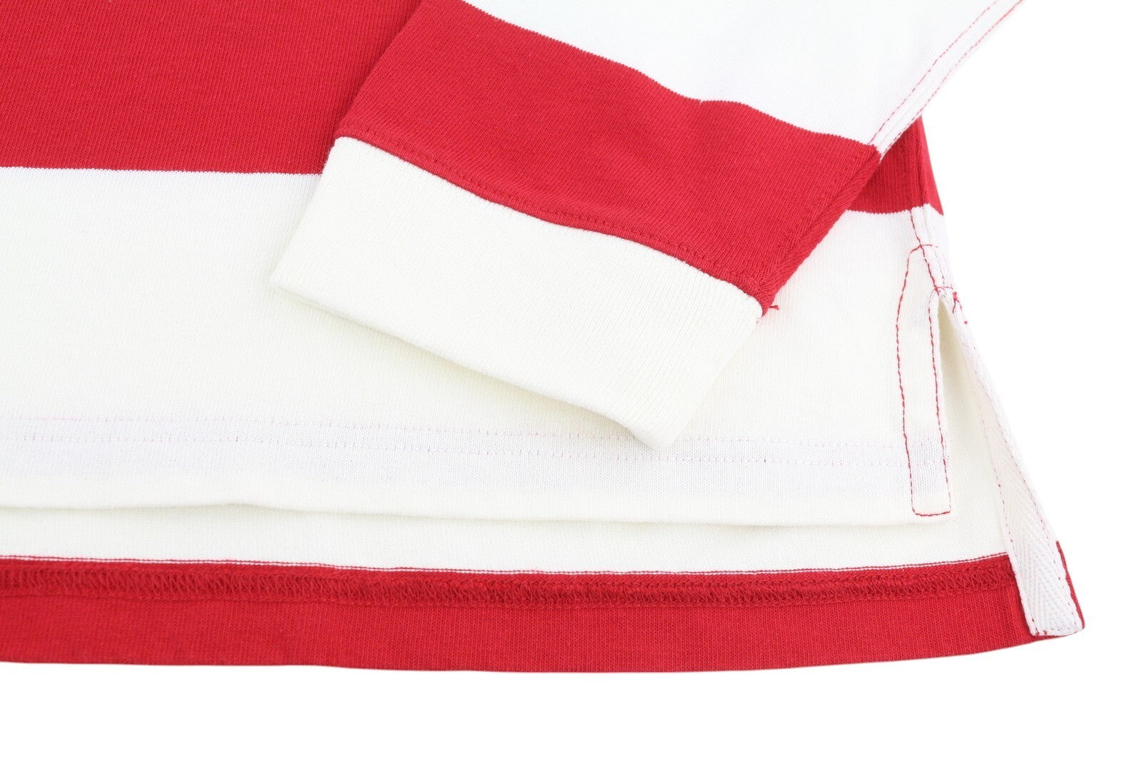 RALPH LAUREN moteriškas megztinis 2XL dryžuotas raudonas regbio marškinėliai polo megztinis