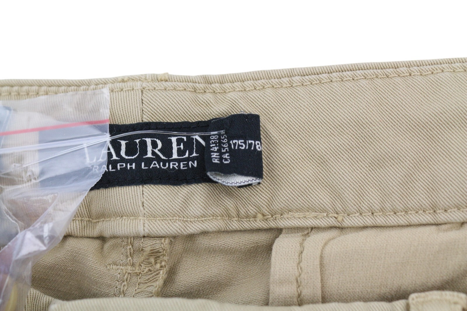 LAUREN RALPH LAUREN moteriškos kelnės W31 rudos, plonos, iki kulkšnies, užtrauktuku, laisvalaikio stiliaus. 