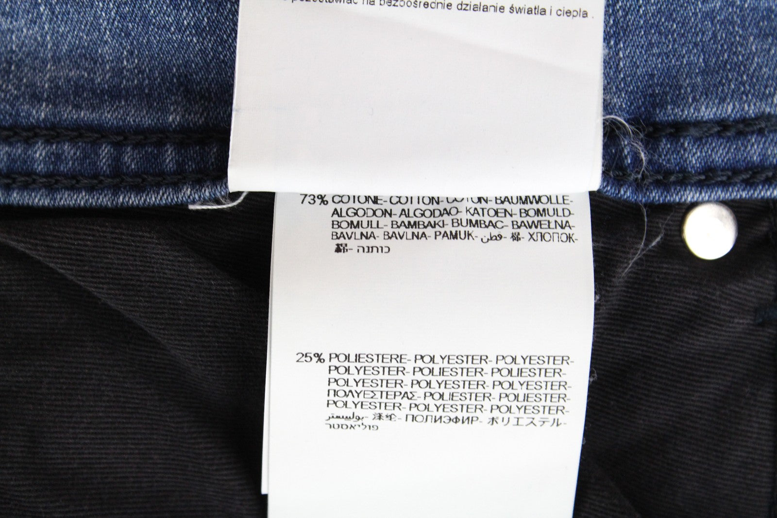 REPLAY Grover vyriški džinsai W29/L34 mėlyni tiesūs su sagomis, klasikinio stiliaus, tamprūs 