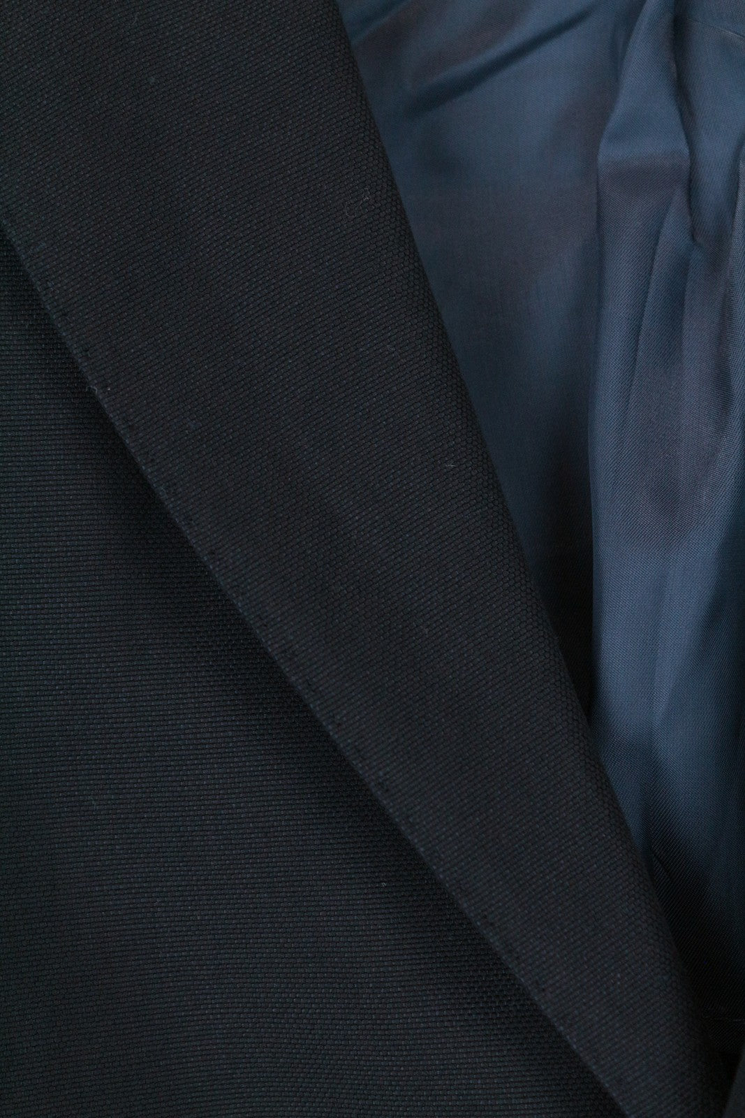 SUITSUPPLY La Spalla Men's Blazer UK38L Blue Slim Cotton Linen Formal