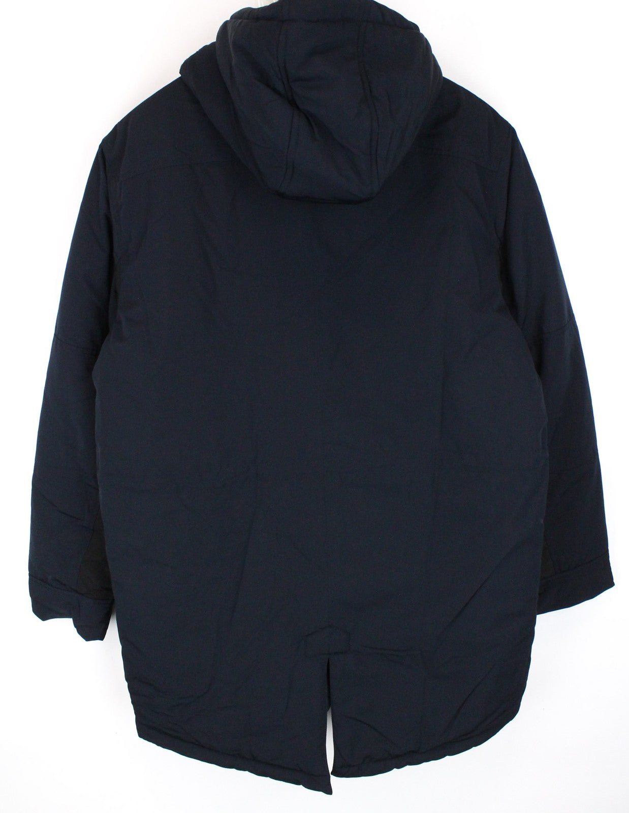 DESIGUAL Ernesto vyriška striukė 2XL mėlyna su gobtuvu ir pamušalu 