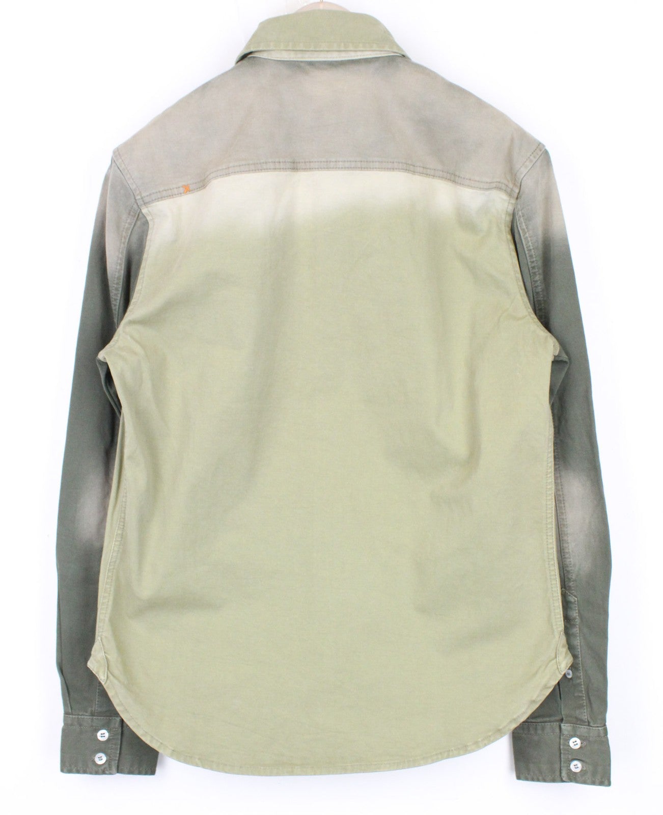 GOOD GENES vyriški marškinėliai S dydžio žali tamprūs medvilniniai skalbti marškinėliai 