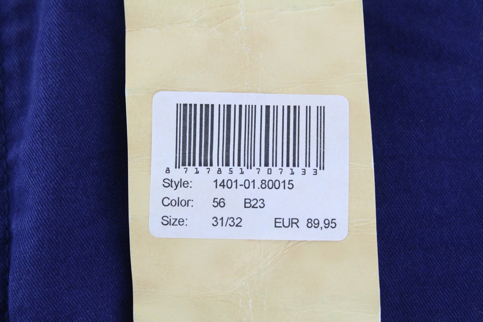 SCOTCH &amp; SODA Dylan vyriški W31/L32 tamsiai mėlyni, tamprūs, ploni džinsai 