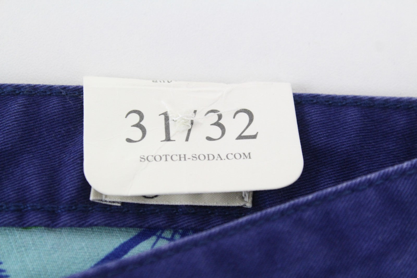 SCOTCH &amp; SODA Dylan vyriški W31/L32 tamsiai mėlyni, tamprūs, ploni džinsai 