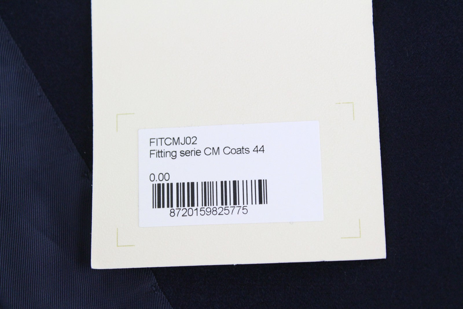 „SUITSUPPLY Vicenza“ vyriškas paltas, UK34R, mėlynas, vilnonis, vieneilis, su pamušalu 