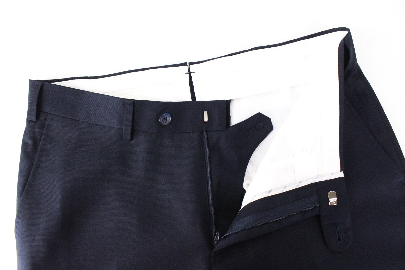 SUITSUPPLY La Spalla vyriškas kostiumas, UK36R, mėlynas, vilnonis, dviejų dalių, klasikinio kirpimo