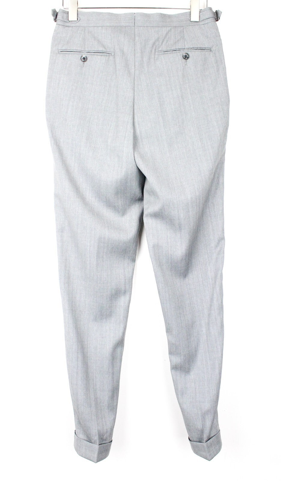 „SUITSUPPLY“ vyriškas kostiumas su „Havana Patch“ raštu, UK34R, pilkas, vilnonis, šilkinis, plonas, dviejų dalių 