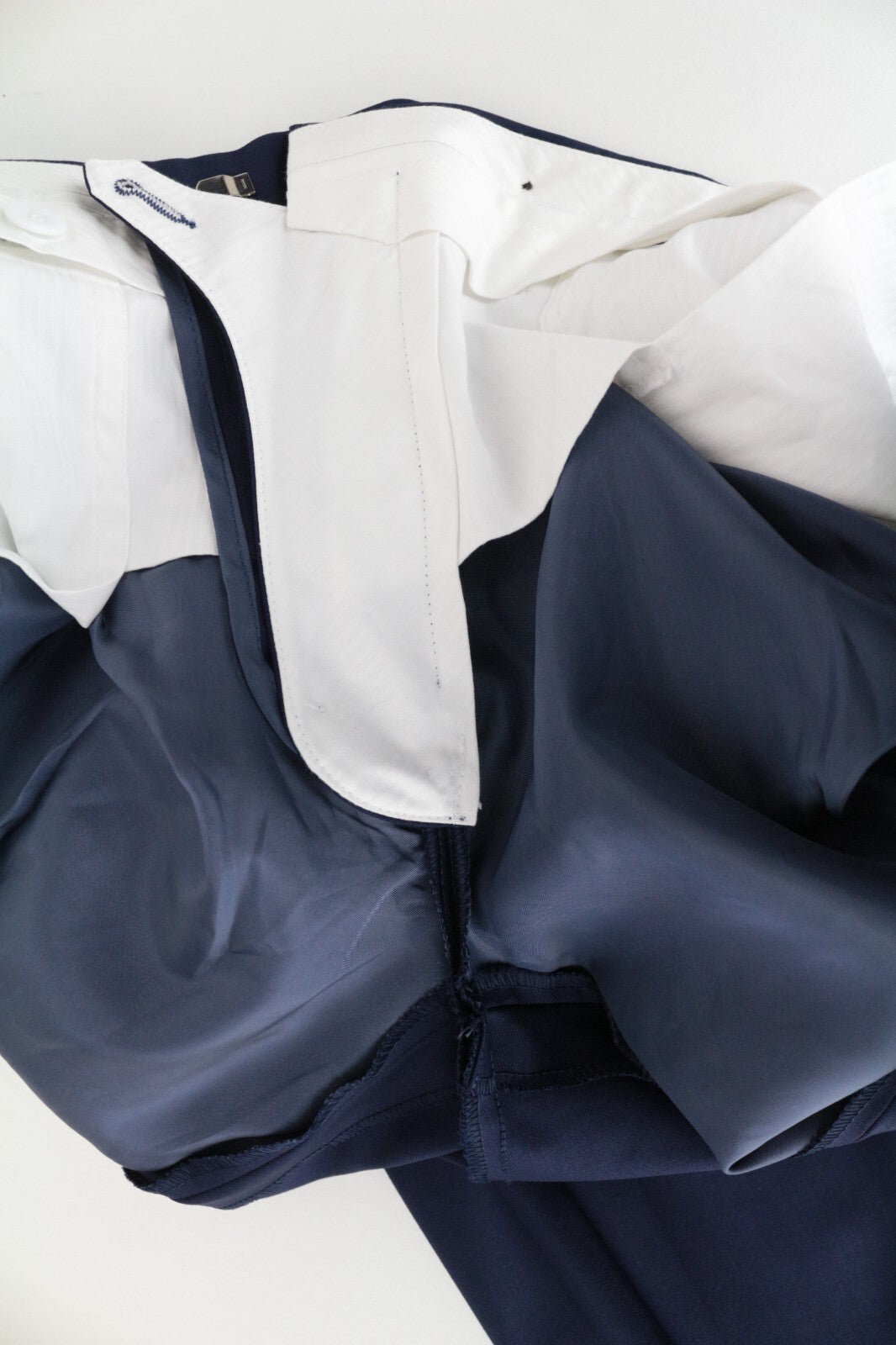 SUITSUPPLY La Spalla Men's Suit UK34R Blue Pure Wool Slim 2-Piece Perennial Fit