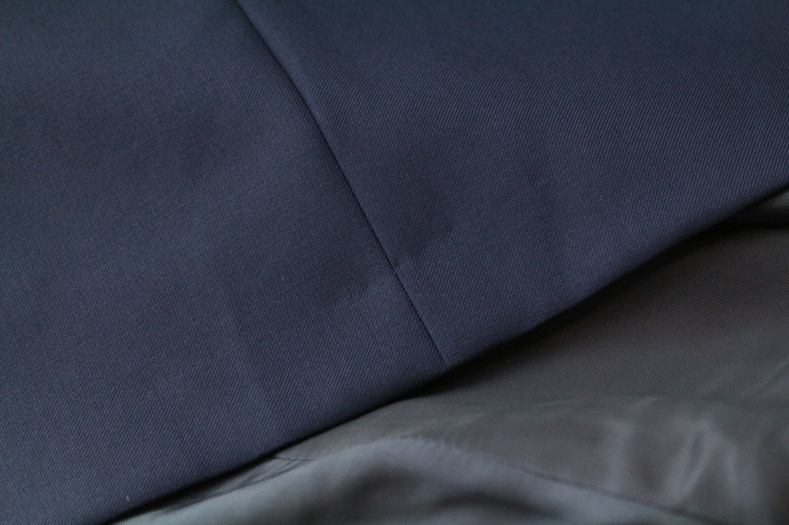 SUITSUPPLY La Spalla Men's Suit UK34R Blue Pure Wool Slim 2-Piece Perennial Fit