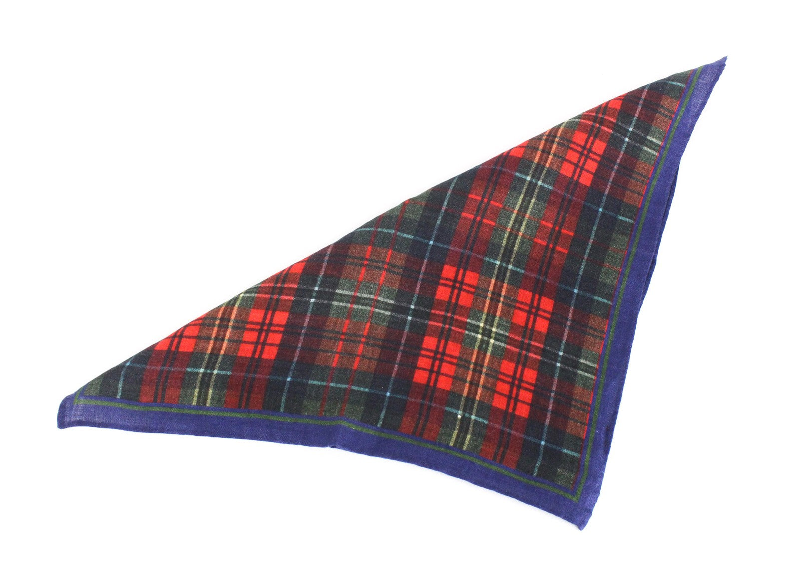 SUITSUPPLY vyriška kišeninė nosinaitė su raudonu languotu melanžu, lininis audinys, 32x32, formalus aksesuaras 