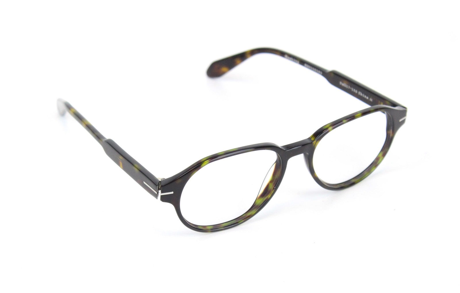 SUITSUPPLY Men's Sunglasses One Size Brown Patterned Round Lenseless Frame