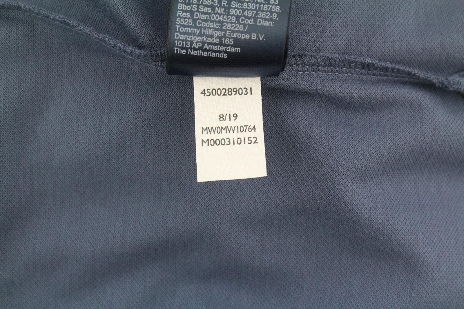 TOMMY HILFIGER Slim Polo vyriški marškinėliai XS dydžio, išblukusi mėlyna, trumpomis rankovėmis, medvilniniai, rekomenduojama kaina – 69 € 