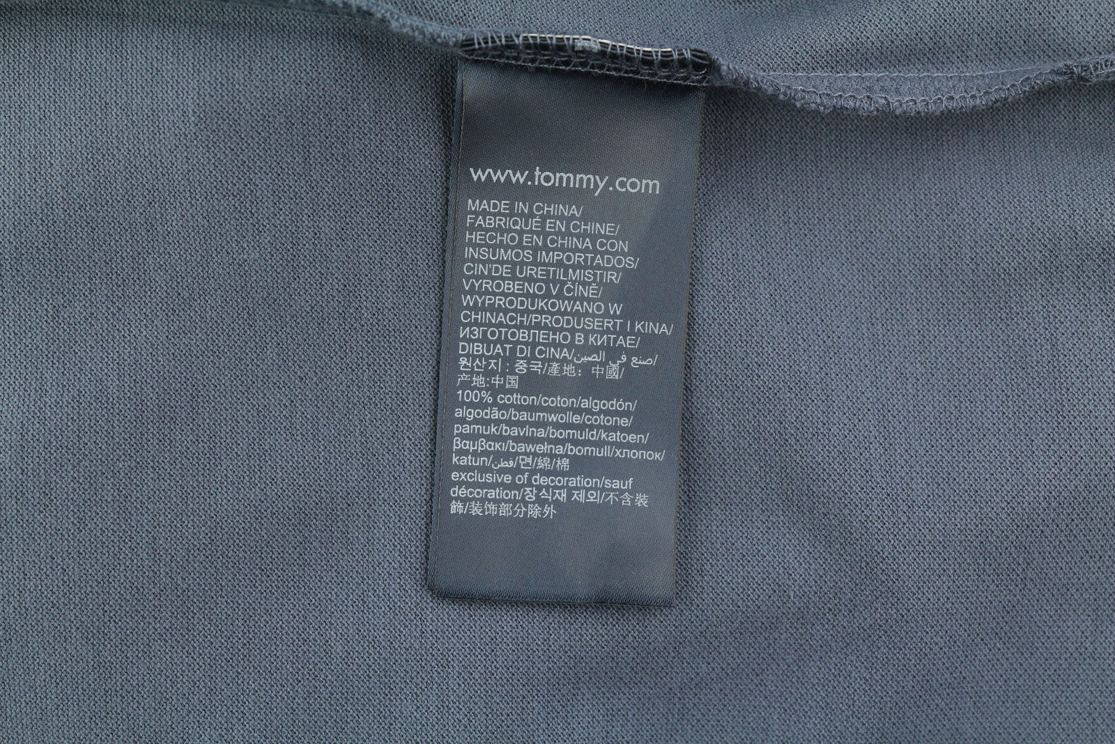 TOMMY HILFIGER Slim Polo vyriški marškinėliai XS dydžio, išblukusi mėlyna, trumpomis rankovėmis, medvilniniai, rekomenduojama kaina – 69 € 