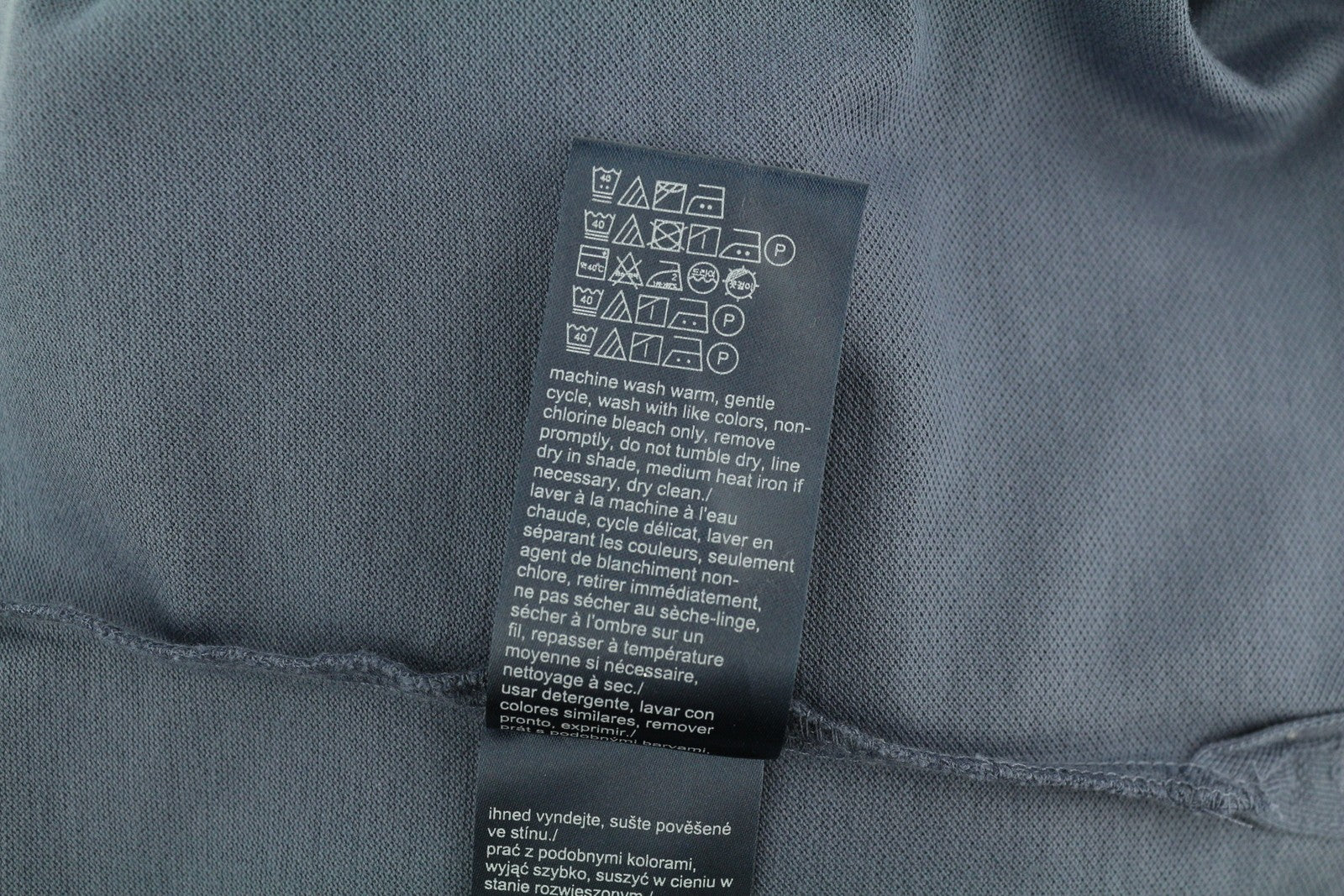 TOMMY HILFIGER Slim Polo vyriški marškinėliai XS dydžio, išblukusi mėlyna, trumpomis rankovėmis, medvilniniai, rekomenduojama kaina – 69 € 