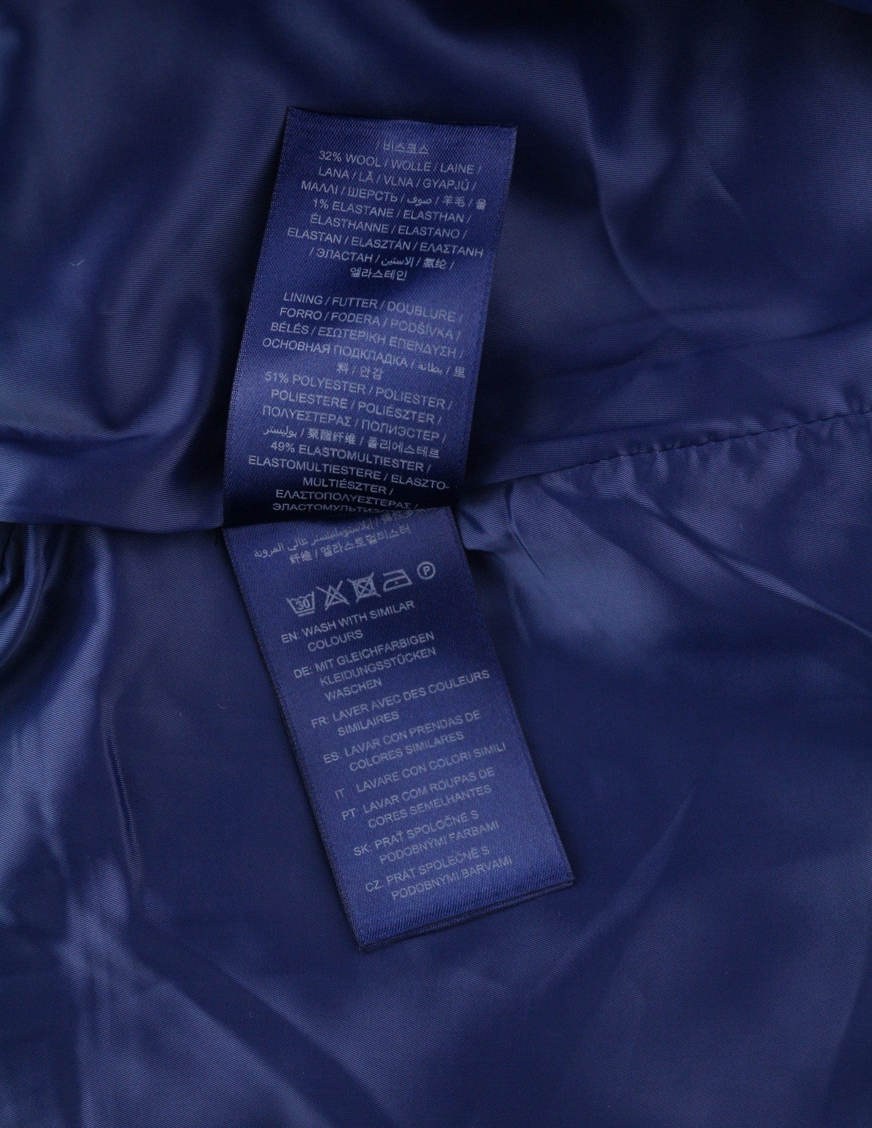 GANT languota platėjančios formos moteriška suknelė EU36 pilka 3/4 rankovėmis apvaliu kaklu languotas raštas mini 