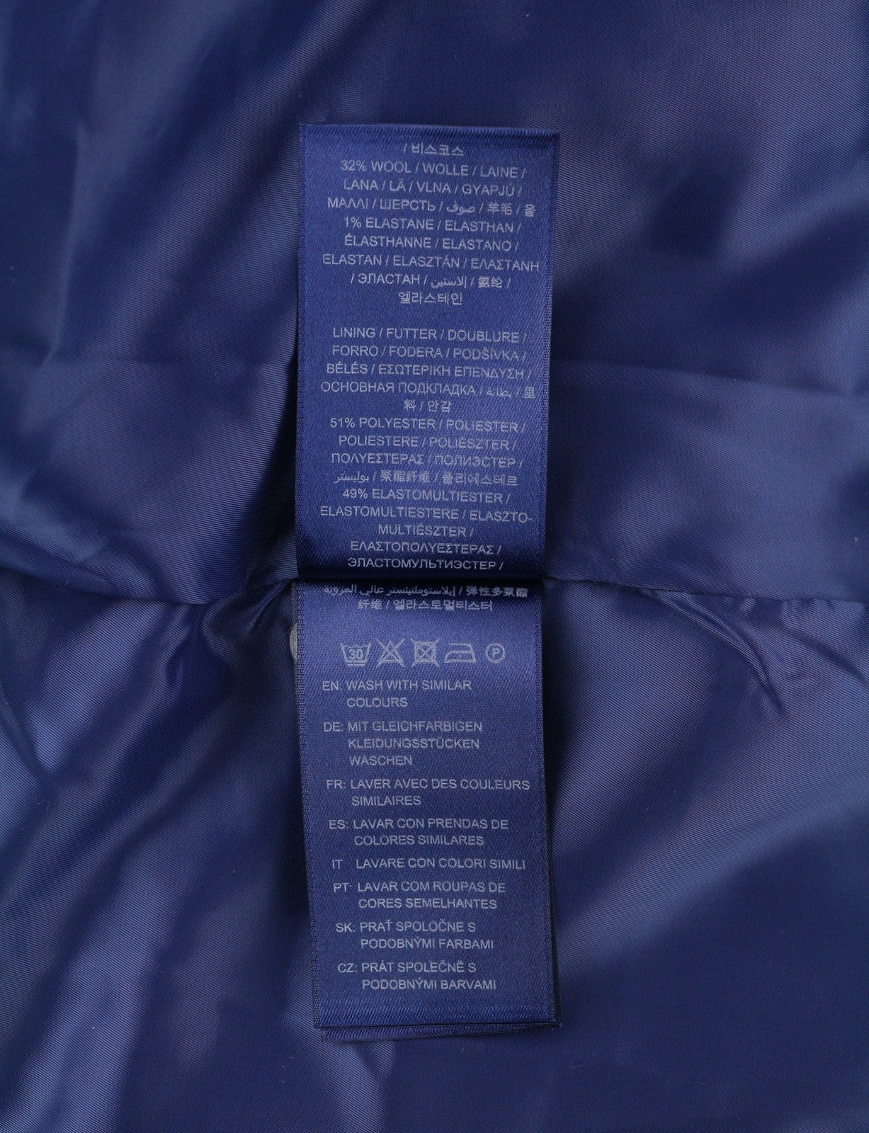 GANT languota platėjančios formos moteriška suknelė EU36 pilka 3/4 rankovėmis apvali iškirpte languotas raštas mini 