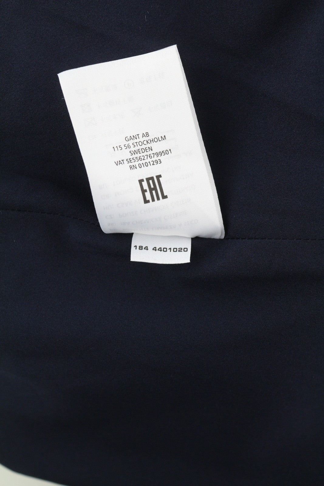 GANT Ilgas Blizgantis Moteriškas Sijonas su Užtrauktuku ir Pamušalu, Tamsiai Mėlynas, Blizgus, Prigludusi, EU34 