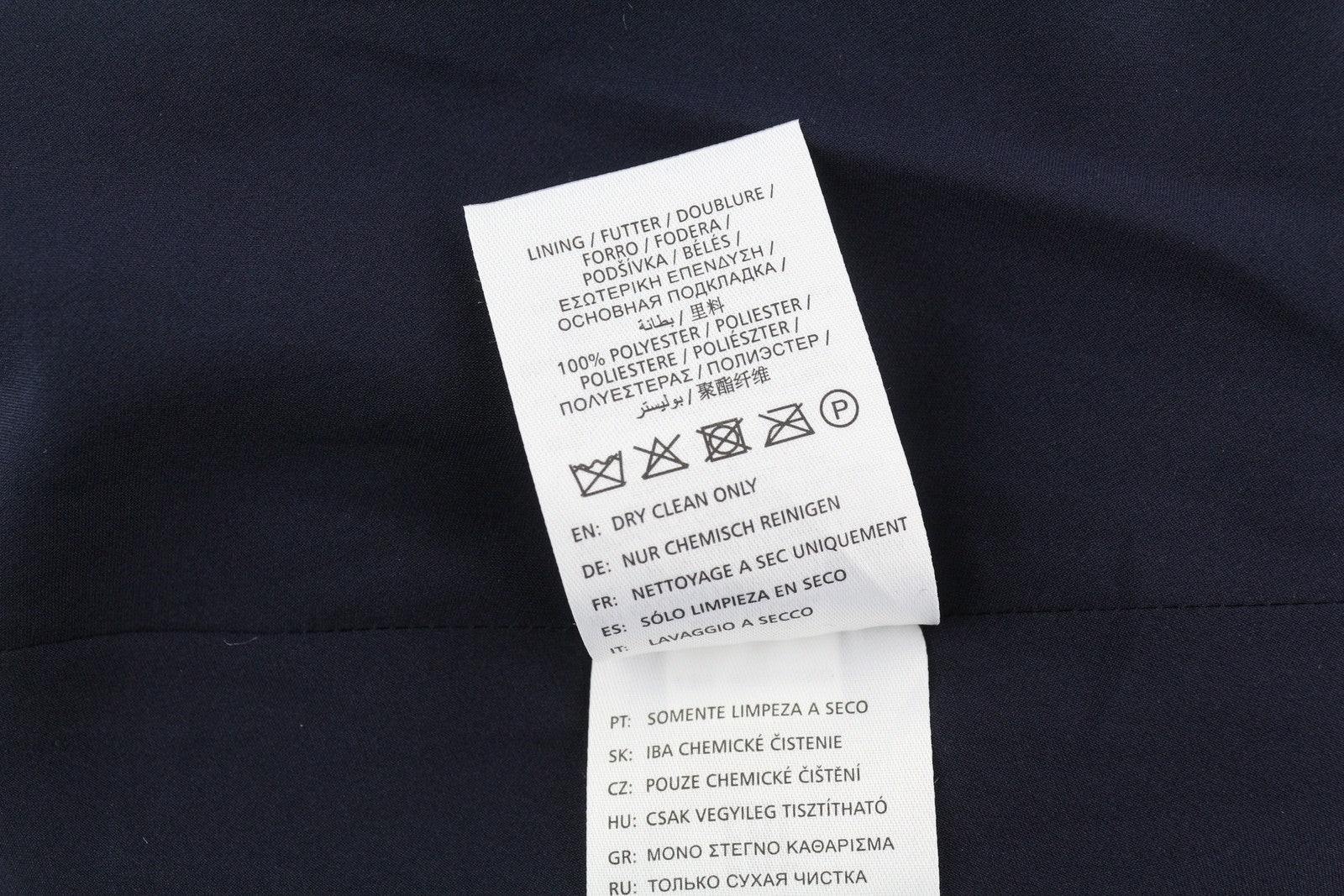 GANT Ilgas Blizgantis Moteriškas Sijonas su Užtrauktuku ir Pamušalu, Tamsiai Mėlynas, Blizgus, Prigludusi, EU34 