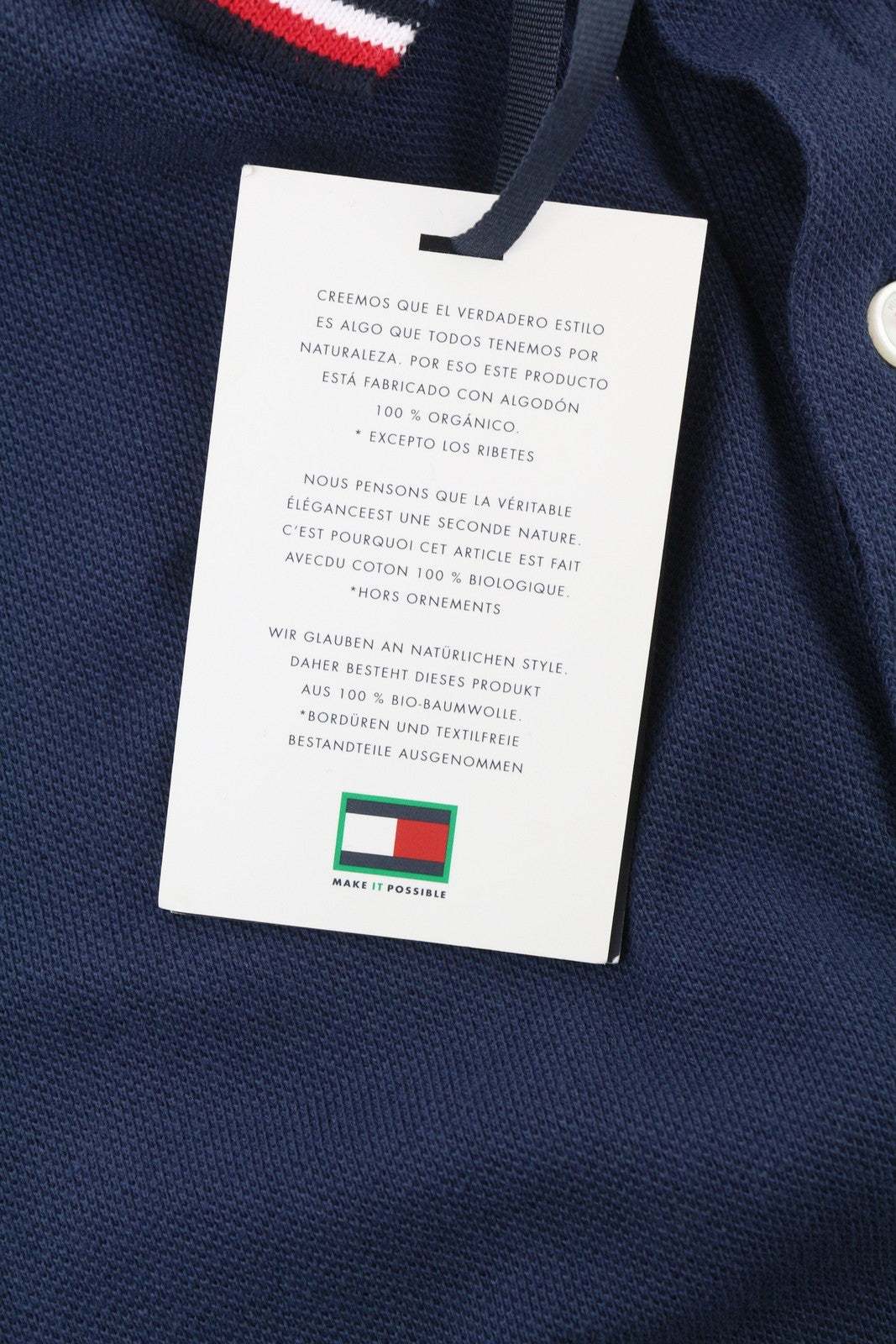 TOMMY HILFIGER Tipped SL mėlyni vyriški marškinėliai XS dydžio, ekologiškos medvilnės, plono kirpimo polo marškinėliai, rekomenduojama kaina – 80 € 