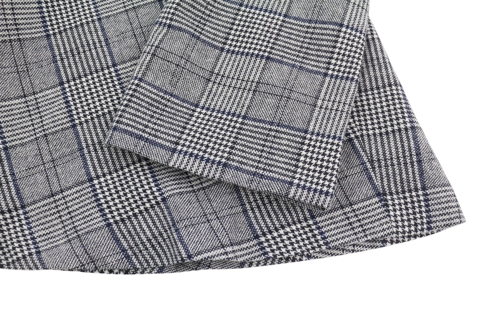 GANT languota platėjančios formos moteriška suknelė EU38 pilka 3/4 rankovėmis apvaliu kaklu languotas raštas mini 