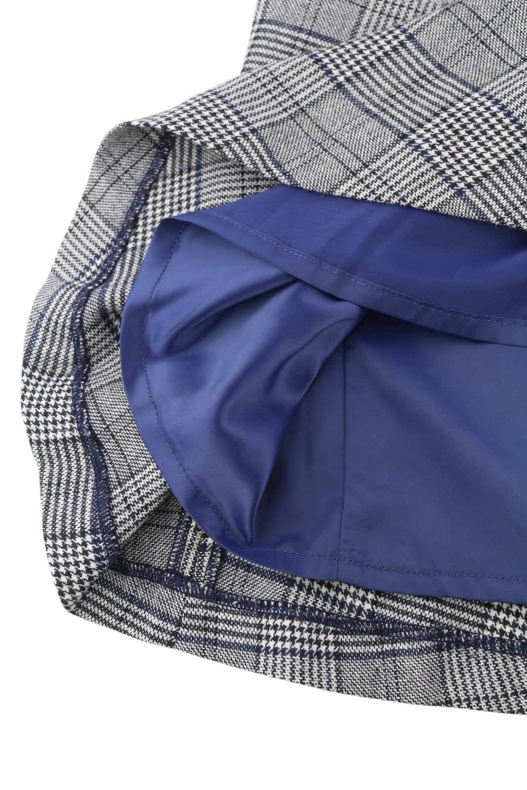 GANT languota platėjančios formos moteriška suknelė EU38 pilka 3/4 rankovėmis apvaliu kaklu languotas raštas mini 