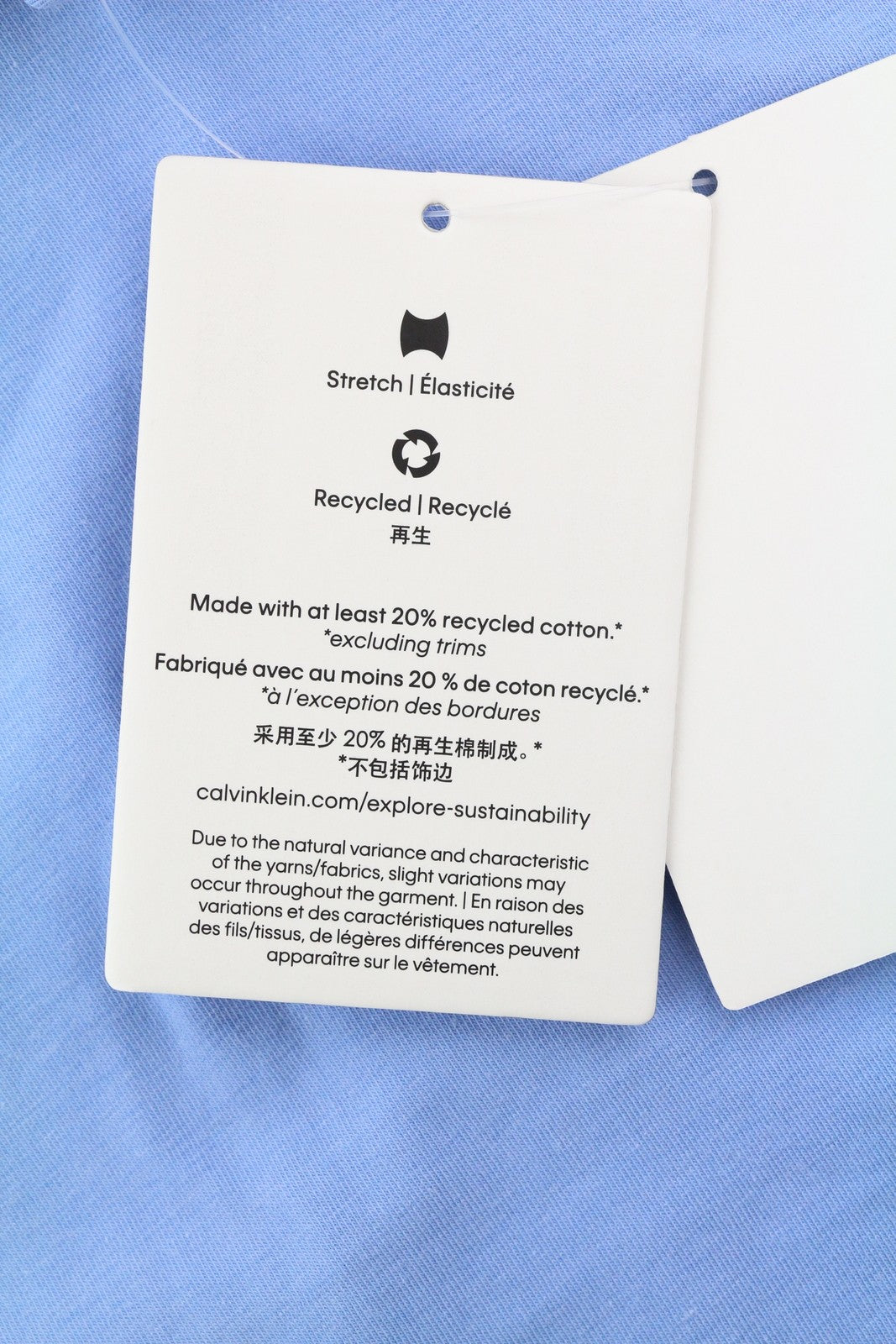 CALVIN KLEIN vyriški marškinėliai su apvalia kaklu, mėlyni, trumpomis rankovėmis, tamprūs trikotažiniai marškinėliai su logotipu. 