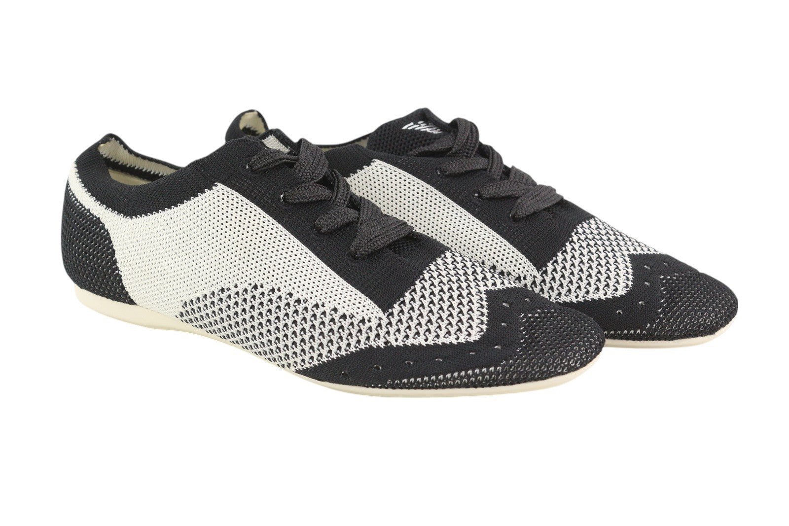 EMPORIO ARMANI moteriški sportbačiai su raišteliais, EU37, žema palaidinė, megzti sportbačiai, RRP 270 € 