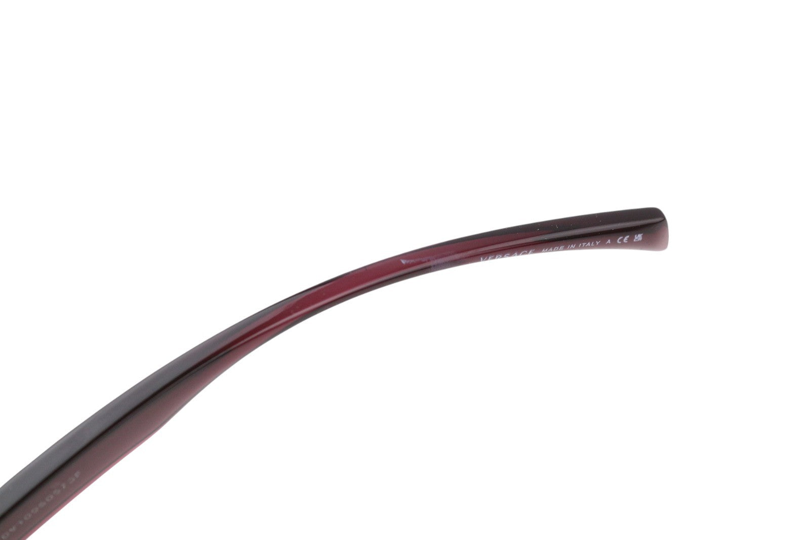 VERSACE 4441 moteriški akiniai nuo saulės OS Square permatomi violetiniai laisvalaikio logotipas RMK 249 € 