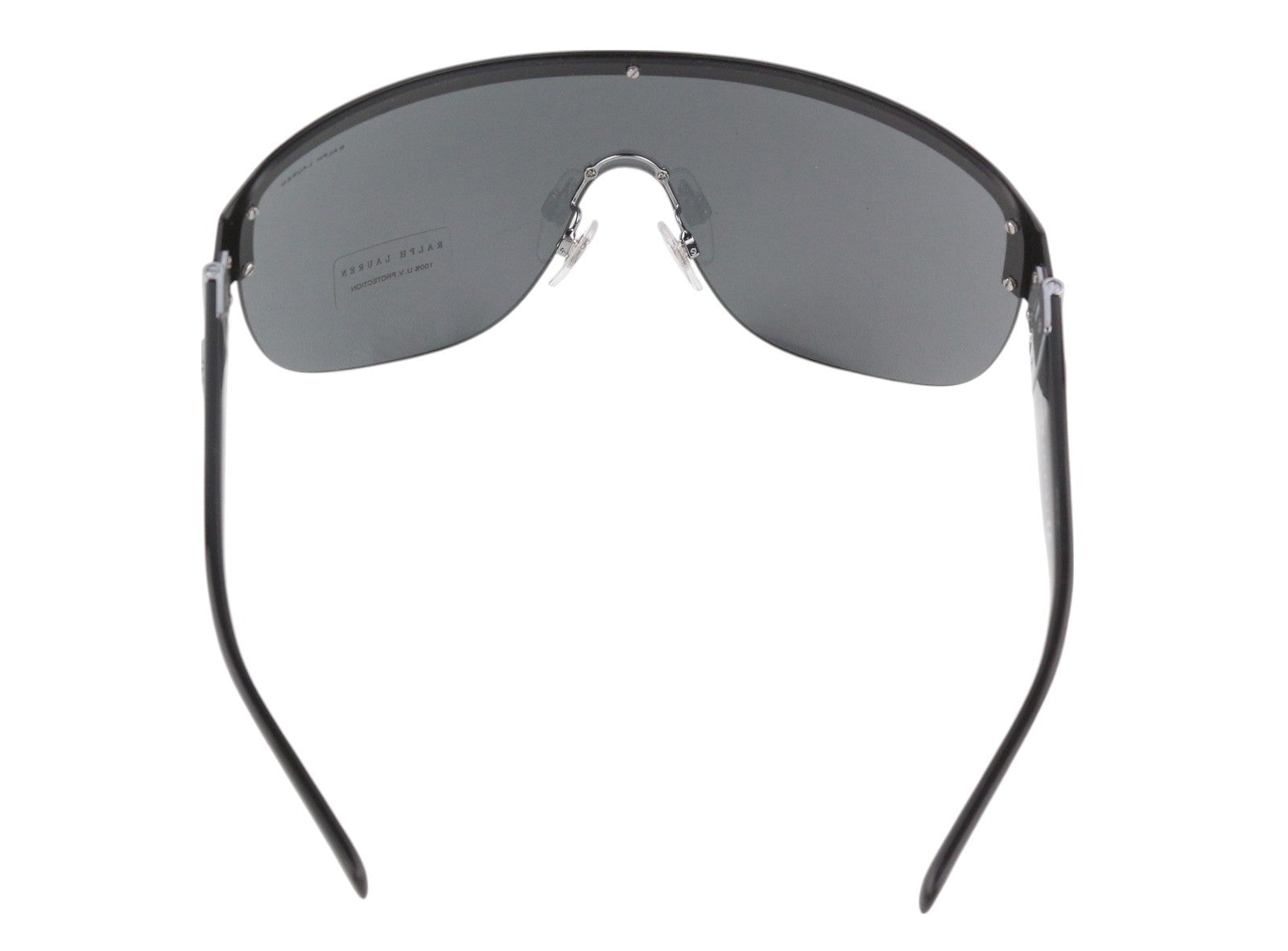 RALPH LAUREN 0RL7070 moteriški akiniai nuo saulės su blizgia juoda spalva, apsauga nuo UV spindulių, rekomenduojama kaina – 199 € 