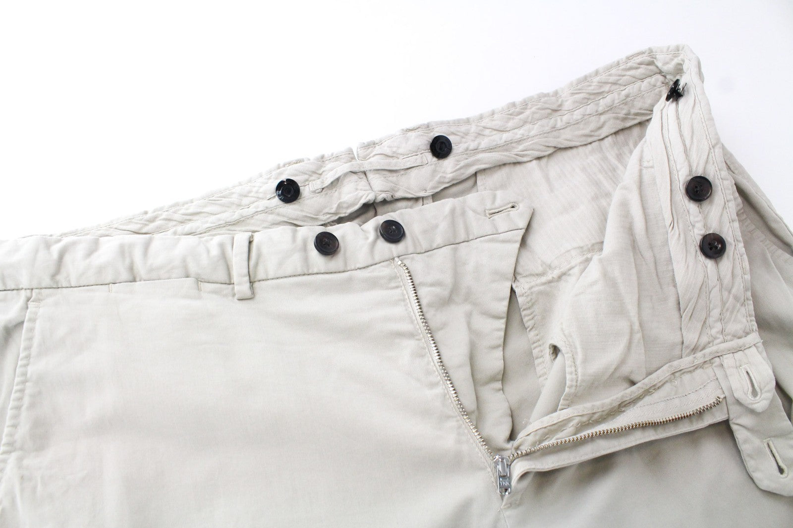 SUITSUPPLY Men's Chino Trousers ~W40/L29 Slim Stretch Beige Cotton Classic