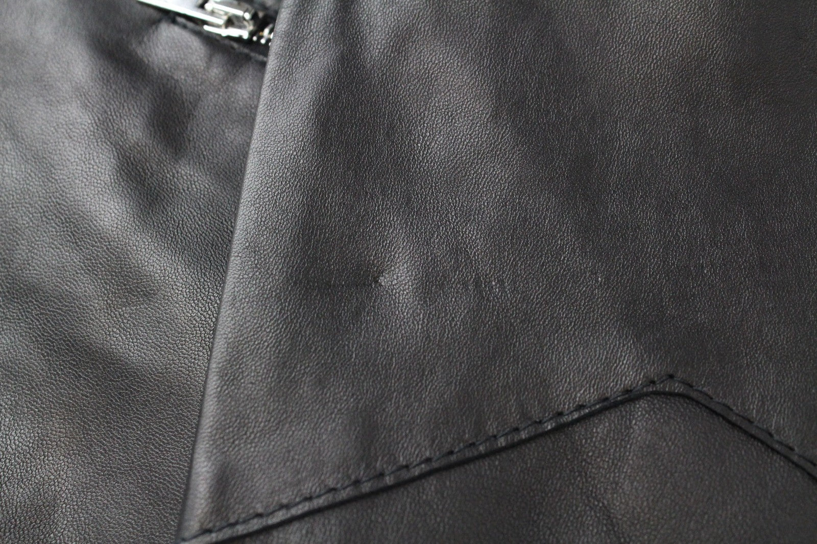 REPLAY moteriška motociklininko striukė L, juoda, užtraukiama, trumpa, su avikailio pamušalu 