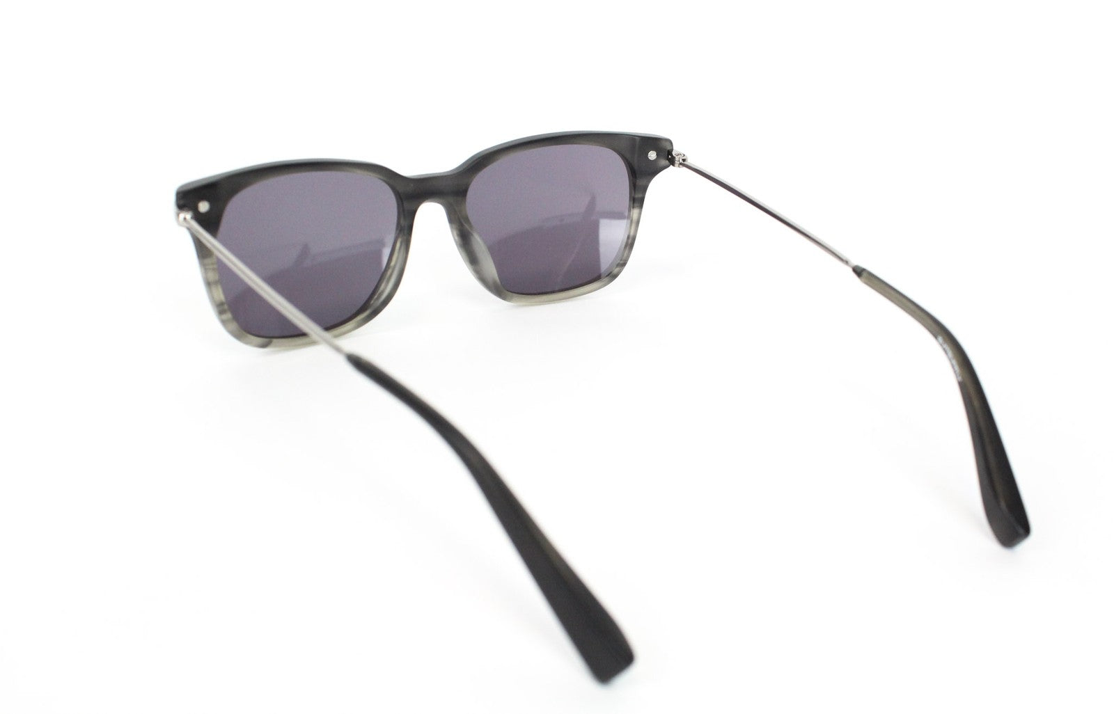 SUITSUPPLY vyriški akiniai nuo saulės, vieno dydžio, poliarizuoti, kvadratiniai, juodi, klasikinio rašto 