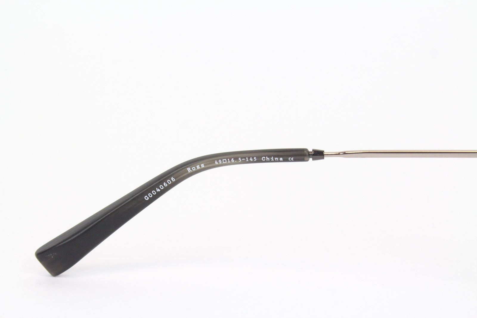 SUITSUPPLY Men's Black Polarized Square Sunglasses One Size Patterned