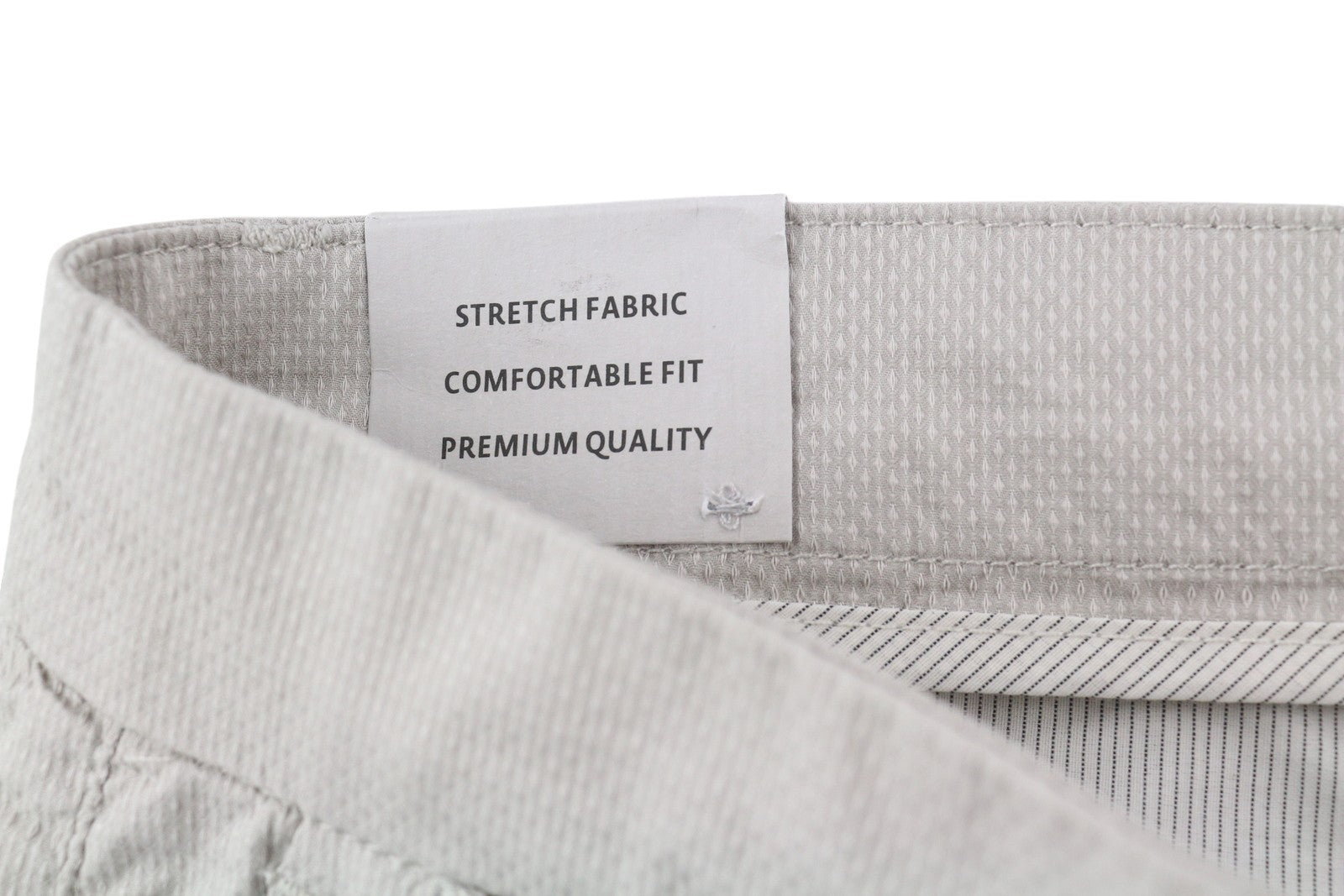 ANTONY MORATO Bryan vyriškos kelnės W34 pilkos chino aptemptos, tamprios, raštuotos 