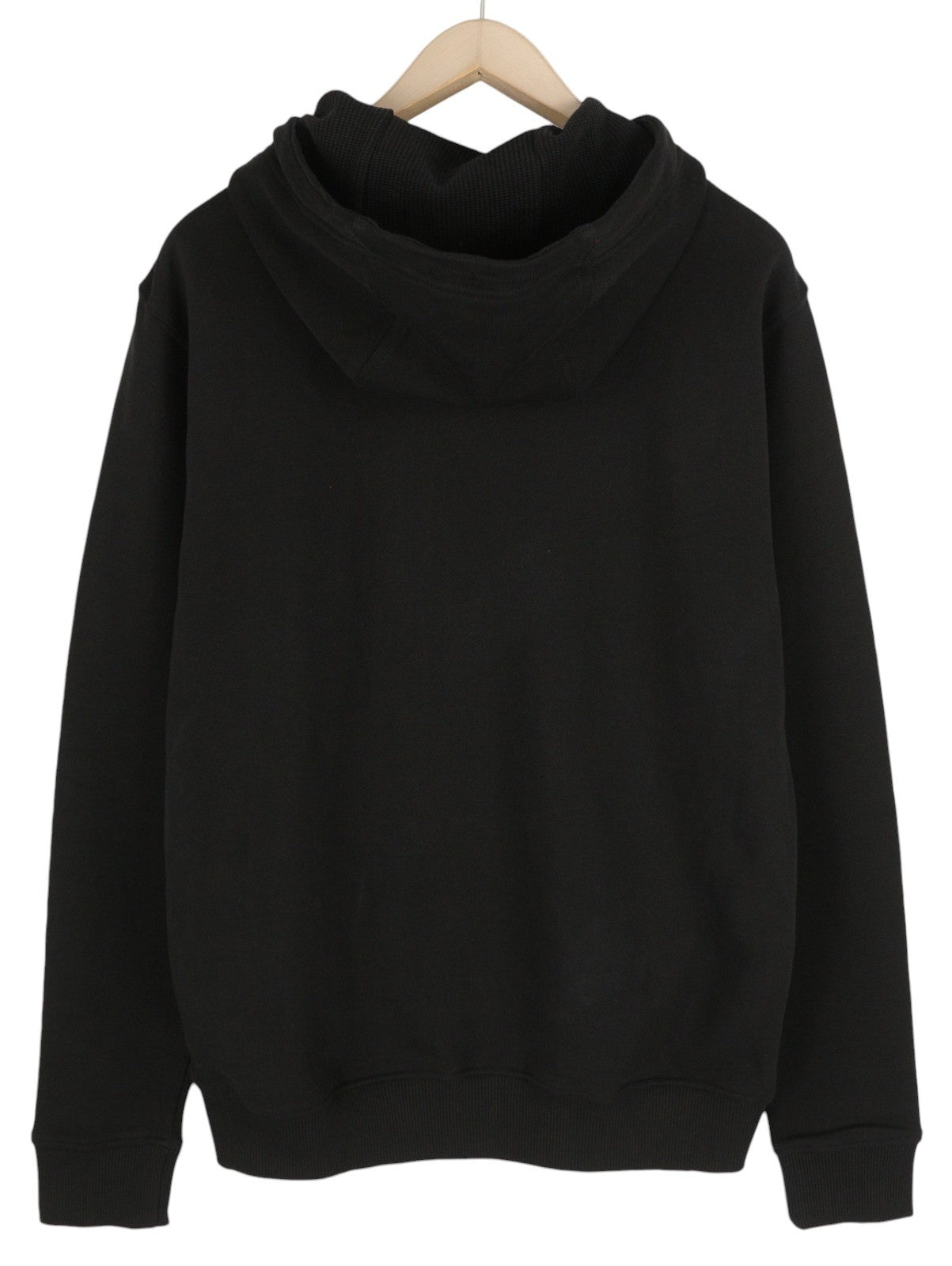 TOMMY HILFIGER Reg Entry Graphi vyriškas džemperis su gobtuvu L, juodas, su kengūros kišene 