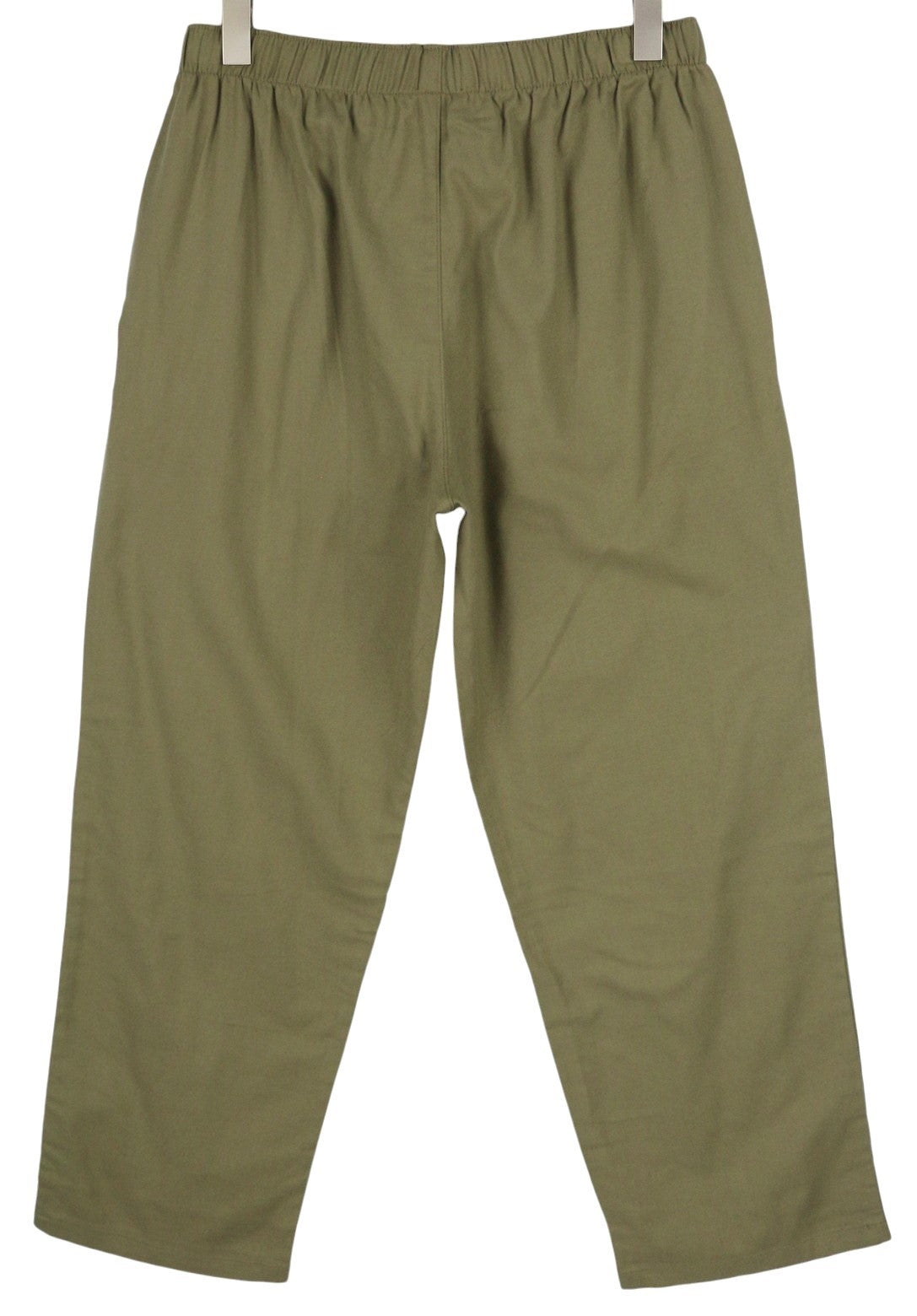 CALVIN KLEIN vyriškos kelnės M žalios grynos flanelinės įprasto elastingo juosmens miego kelnės