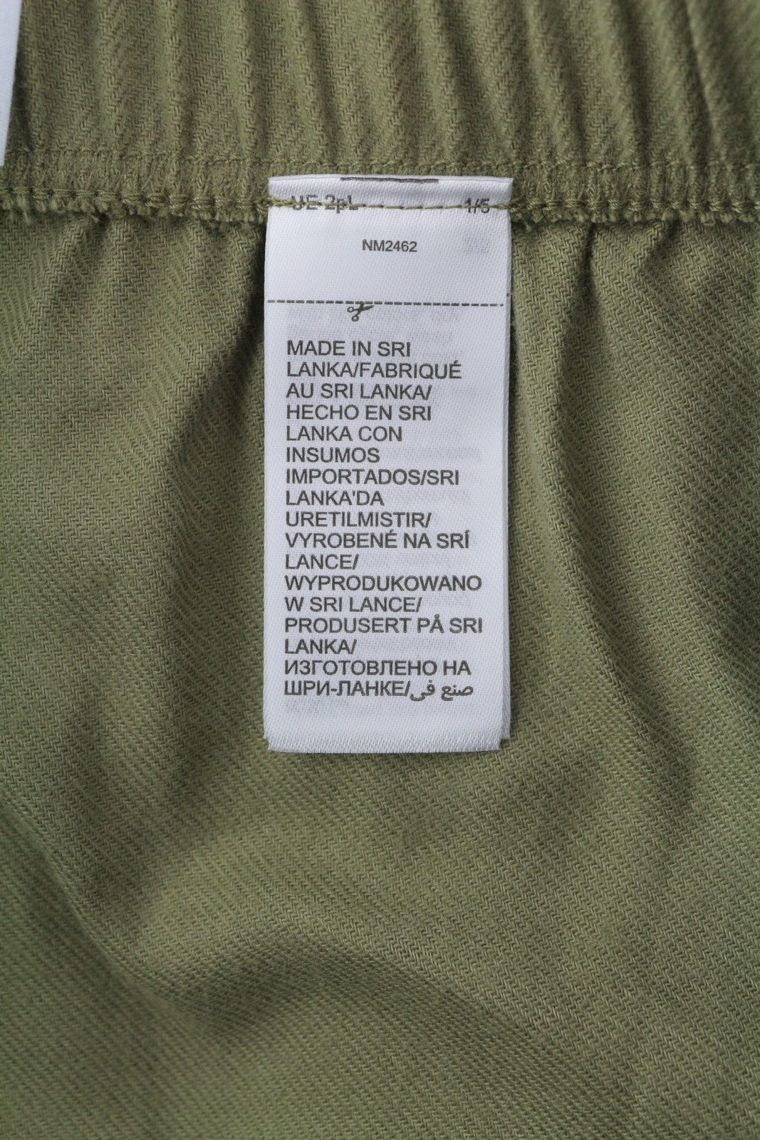 CALVIN KLEIN vyriškos kelnės M žalios grynos flanelinės įprasto elastingo juosmens miego kelnės